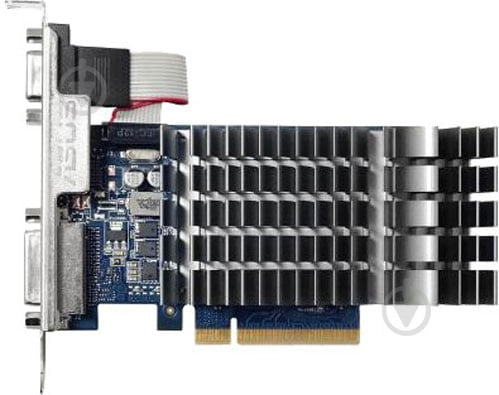 Відеокарта Asus GeForce GT 710 1GB GDDR3 64bit (710-1-SL) - фото 1