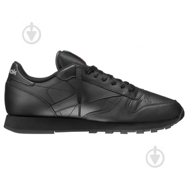 Кроссовки мужские демисезонные Reebok CL LTHR 2267 р.40,5 черные - фото 3