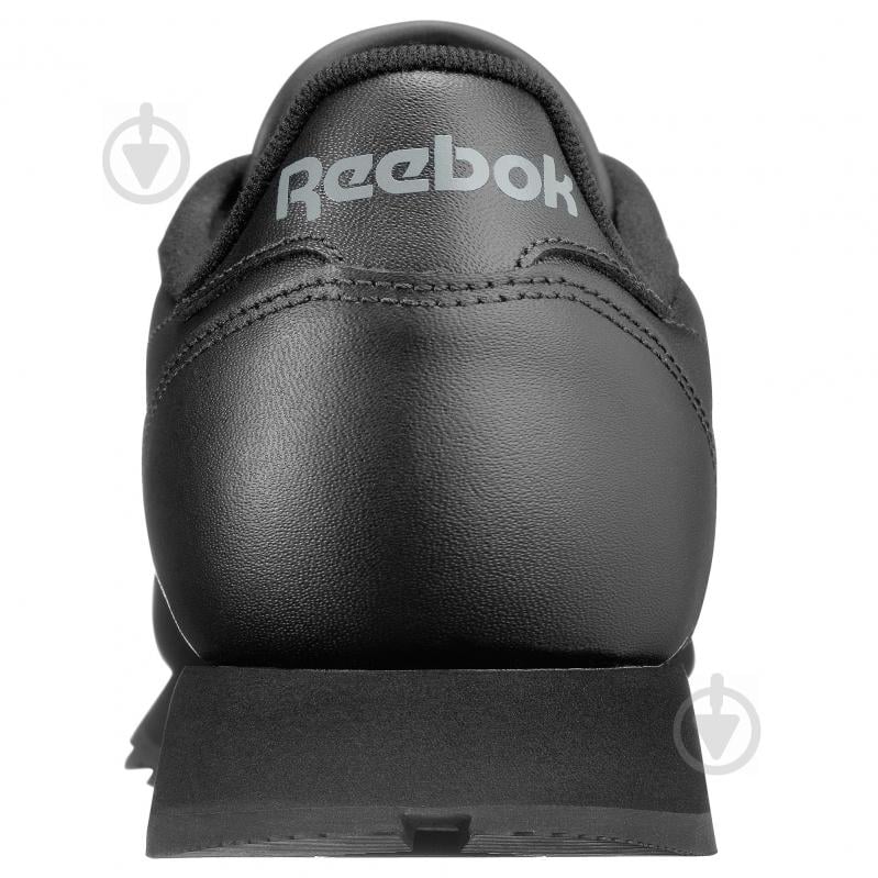 Кроссовки мужские демисезонные Reebok CL LTHR 2267 р.40,5 черные - фото 4