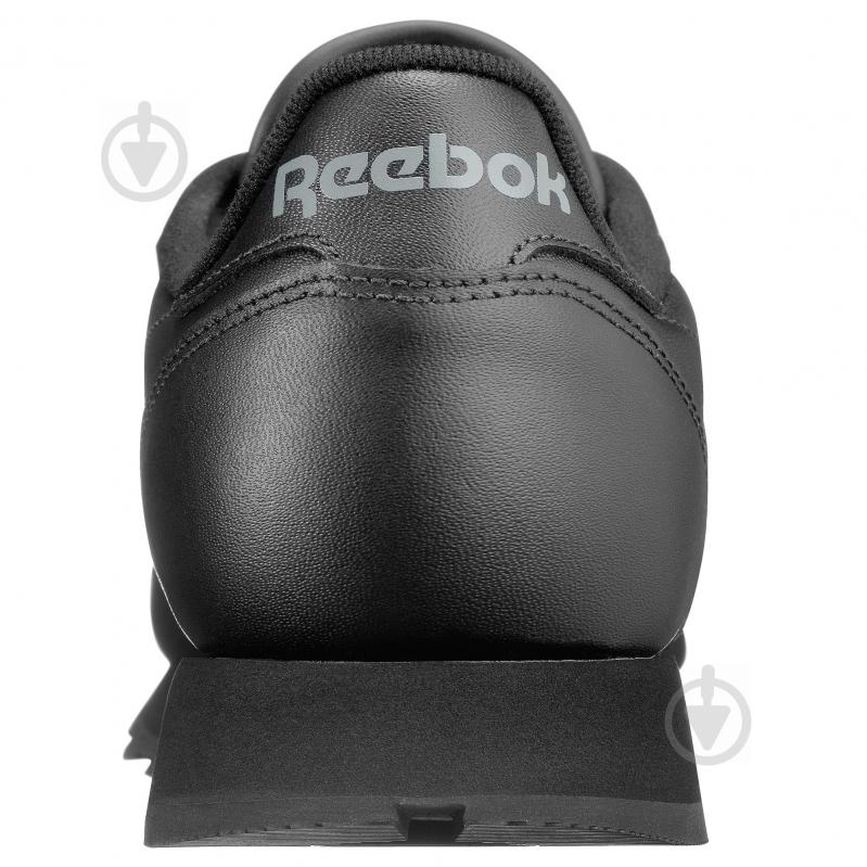 Кросівки чоловічі демісезонні Reebok CL LTHR 2267 р.42,5 чорні - фото 4