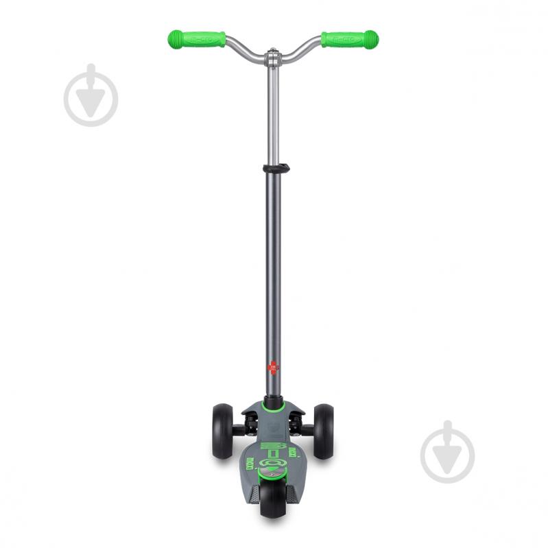 Самокат Micro серии Maxi PRO Deluxe серо-зеленый MMD089 - фото 3 Самокат Micro серии Maxi PRO Deluxe серо-зеленый MMD089 - фото 3