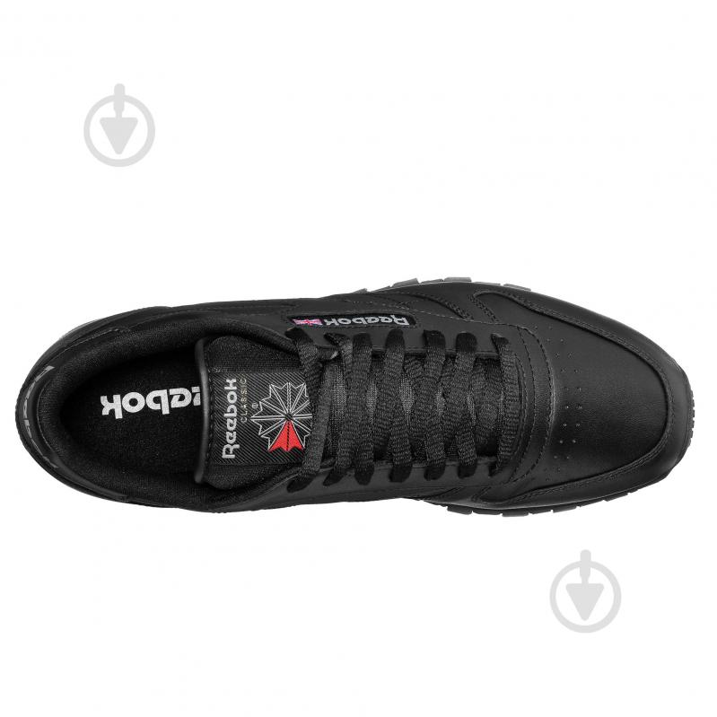 Кроссовки мужские демисезонные Reebok CL LTHR 2267 р.45 черные - фото 6 Кроссовки мужские демисезонные Reebok CL LTHR 2267 р.45 черные - фото 6
