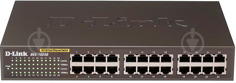 Коммутатор D-Link 1024D DES - фото 1