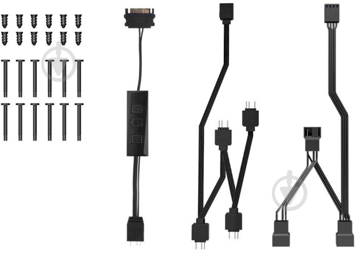 Набор вентиляторов для корпуса ID-Cooling TF-12025-ARGB-TRIO-SNOW - фото 7