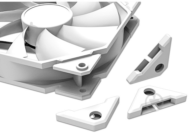 Набор вентиляторов для корпуса ID-Cooling TF-12025-ARGB-TRIO-SNOW - фото 3