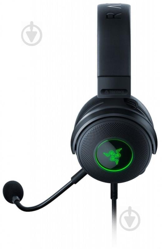 Гарнитура игровая Razer Kraken V3 black (RZ04-03770200-R3M1) - фото 2