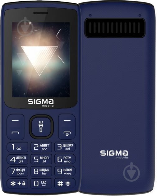 Мобільний телефон Sigma mobile X-style 34 NRG Type-C blue X-style 34 NRG TYPE-C BLU - фото 1