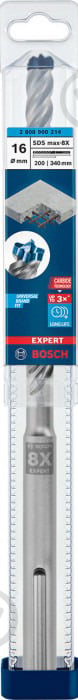 Бур Bosch Expert 8X SDS-max 16x200 мм 340 мм 2608900214 - фото 1