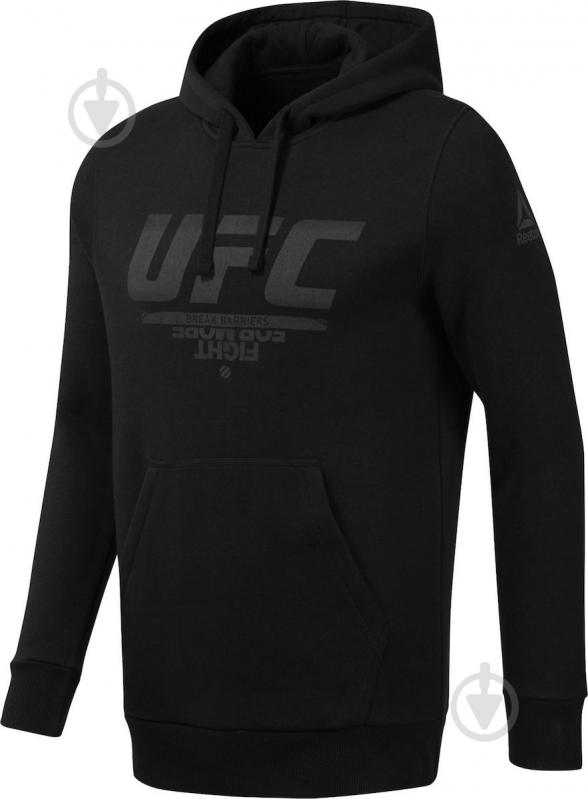 Джемпер Reebok UFC FG PULLOVER DQ2005 р. L черный - фото 1