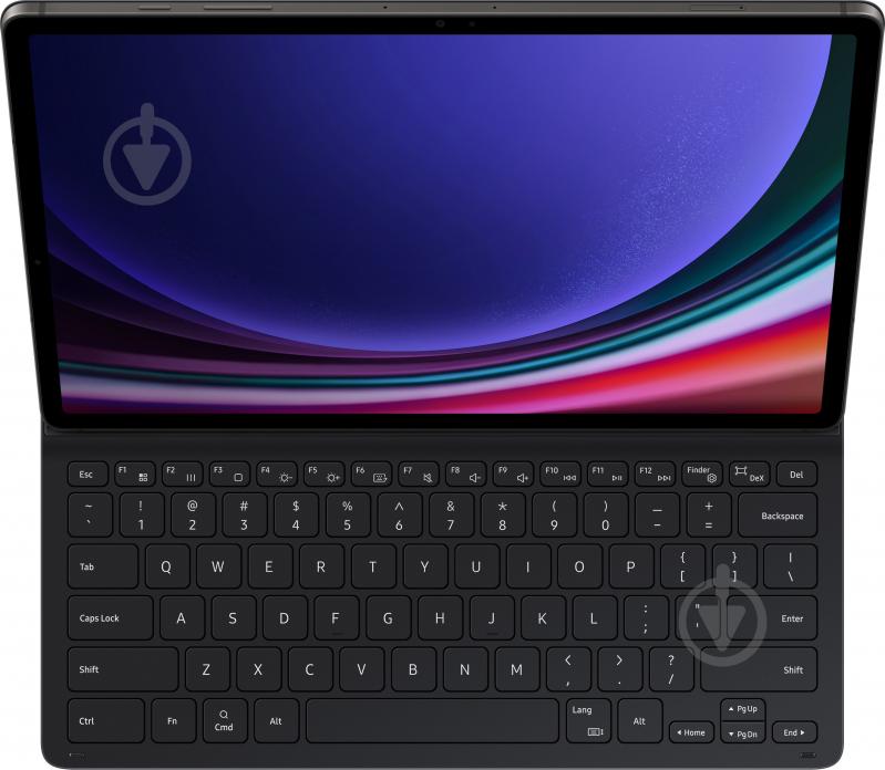 Чохол-клавіатура Samsung Book Cover Keyboard Slim для Tab S9+ black (EF-DX810BBEGUA) - фото 12