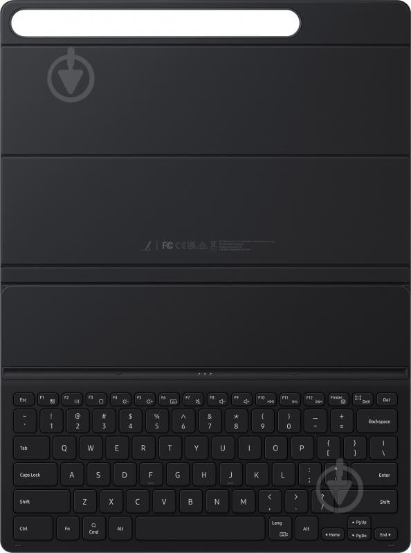 Чохол-клавіатура Samsung Book Cover Keyboard Slim для Tab S9+ black (EF-DX810BBEGUA) - фото 3