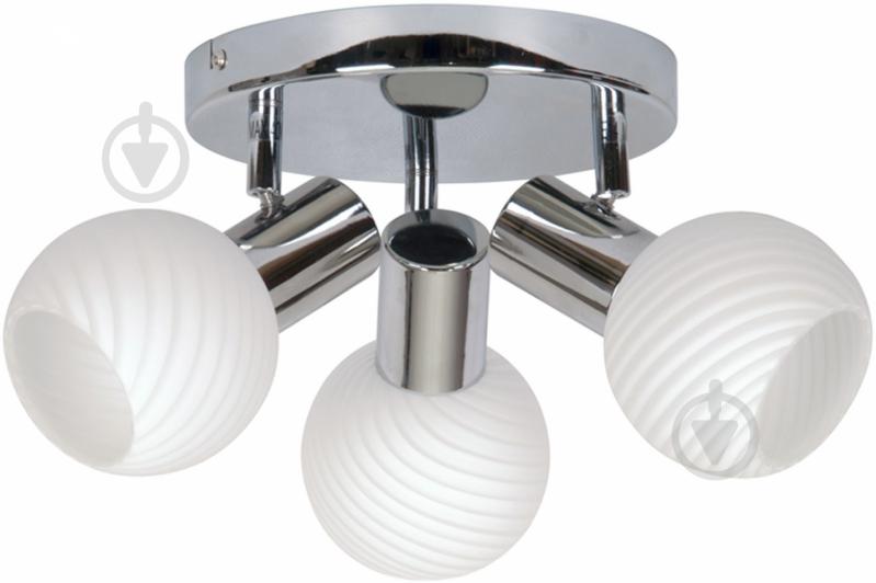 Спот Candellux TURNO 3x40 Вт E14 хром 98-10940 - фото 1