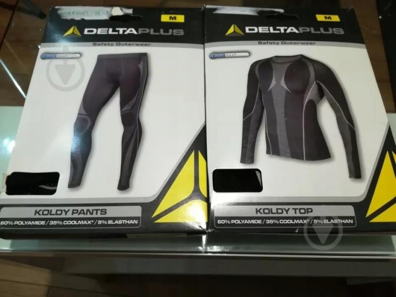 Комплект термобелья Delta Plus KOLDY NO р. L KOLDYTOPANOGT черный - фото 3