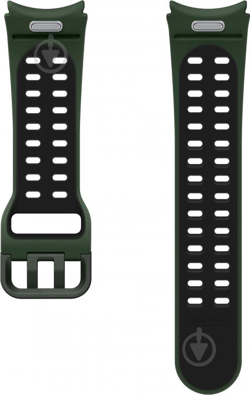 Сменный ремешок Samsung Extreme Sport Band(S/M) green/black (ET-SXR93SGEGEU) - фото 4