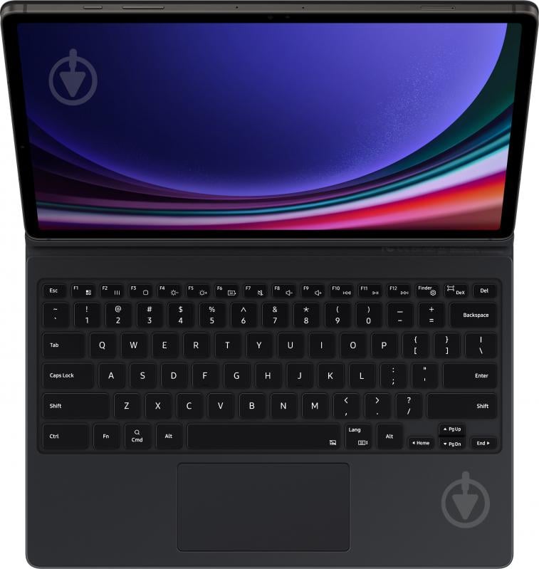 Чохол-клавіатура Samsung Book Cover Keyboard для Tab S9+ black (EF-DX815BBEGUA) - фото 10