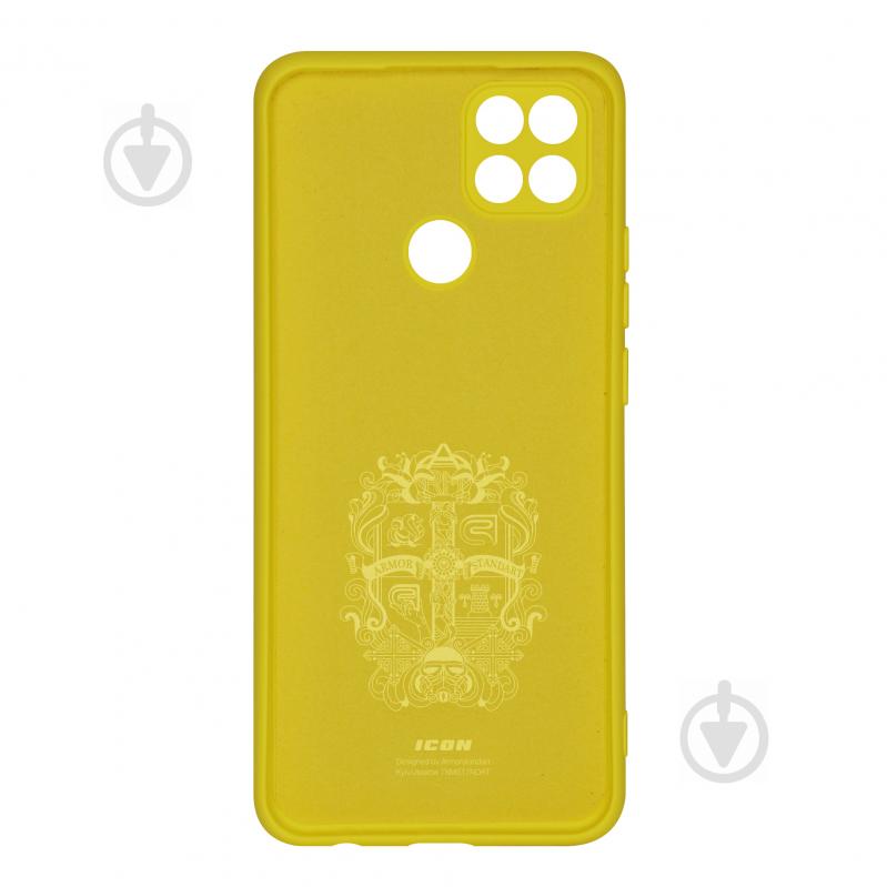 Панель ICON Case для OPPO A15/15S Yellow (ARM58543) OPPO A15 (58543) - фото 2