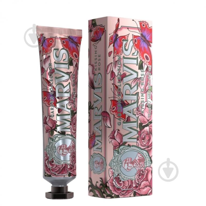 Зубная паста Marvis "Поцелуй розы" 75 мл - фото 1 Зубная паста Marvis "Поцелуй розы" 75 мл - фото 1