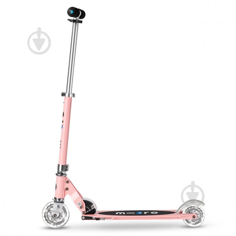 Самокат Micro серии Sprite LED неоновая роза SA0235 - фото 2