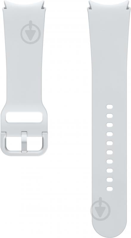 Змінний ремінець Samsung Sport Band(M/L) silver (ET-SFR94LSEGEU) - фото 1