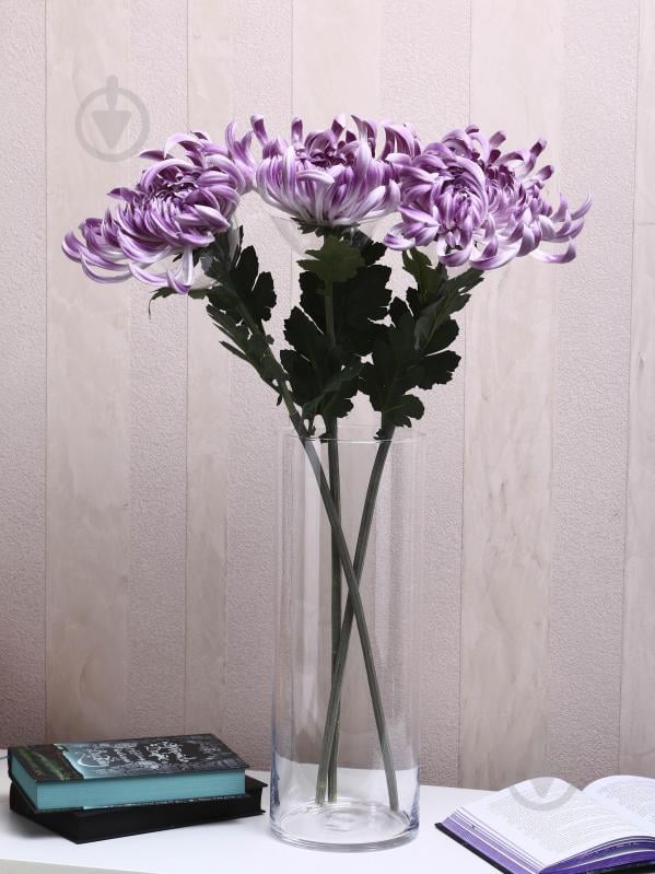 Ваза скляна Wrzesniak Glassworks Циліндр 40 см прозора 17-886J - фото 5