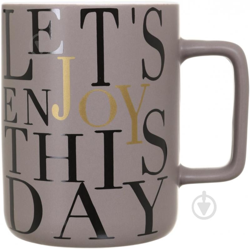 Чашка Fiora Vogue Grey 400 мл - фото 3