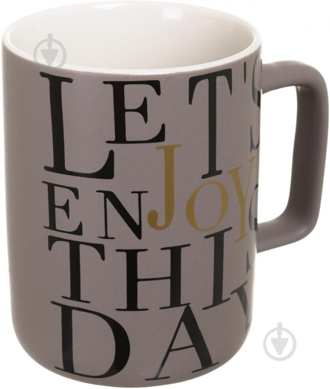 Чашка Fiora Vogue Grey 400 мл - фото 1