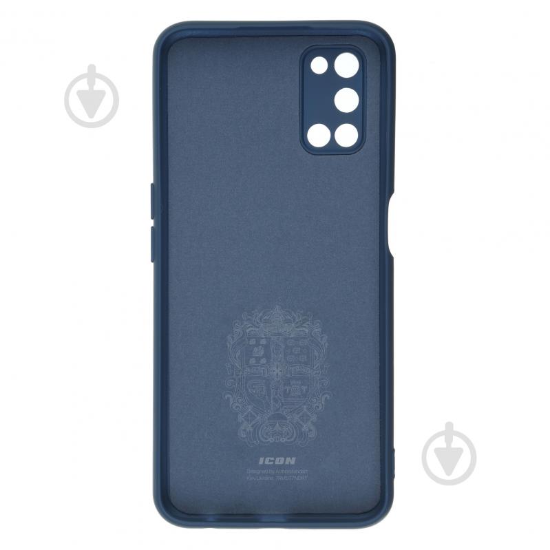 Панель ICON Case для OPPO A52 Dark Blue (ARM57151) OPPO A52 (57151) - фото 2