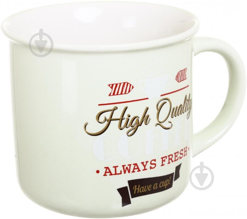Чашка Fiora Vintage white 355 мл - фото 1