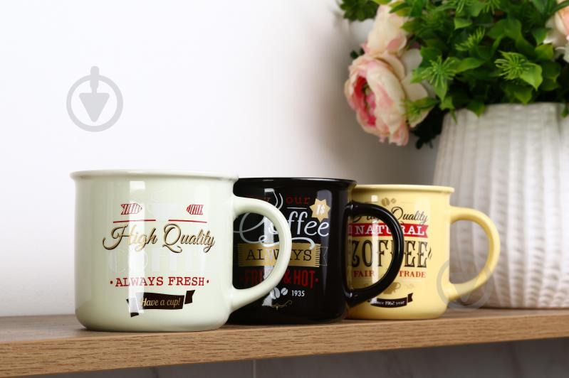 Чашка Fiora Vintage white 355 мл - фото 5