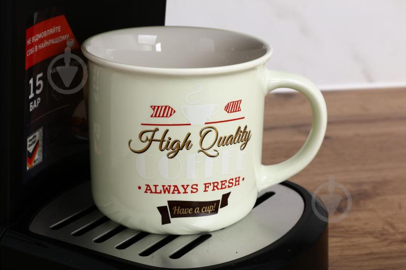 Чашка Fiora Vintage white 355 мл - фото 7