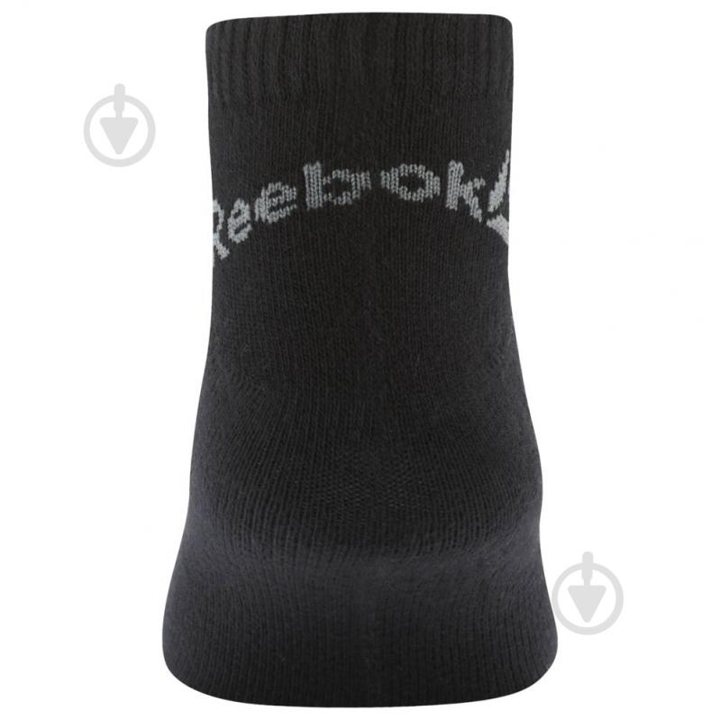 Шкарпетки Reebok ACT CORE INSIDE SOC DU2996 р.43-46 білий/чорний/сірий 3 шт. - фото 3