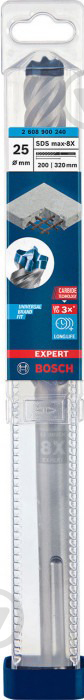 Бур Bosch Expert 8X SDS-max 25x200 мм 320 мм 2608900240 - фото 1