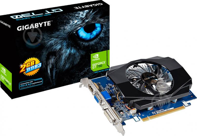 Відеокарта Gigabyte GeForce GT 730 2GB GDDR3 64bit (GV-N730D3-2GI) - фото 4