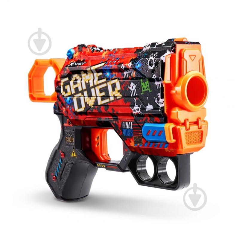 Бластер Zuru X-SHOT Skins Menace Game Over 36515B - фото 3