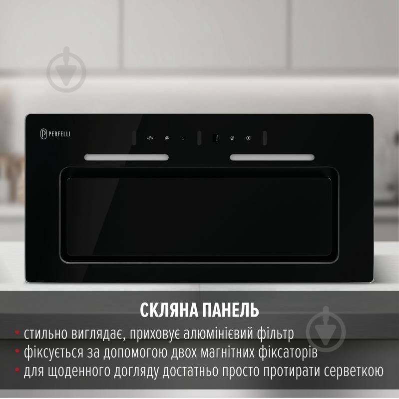 Вытяжка Perfelli Nuova 6pwrb Nero - фото 2 Вытяжка Perfelli Nuova 6pwrb Nero - фото 2