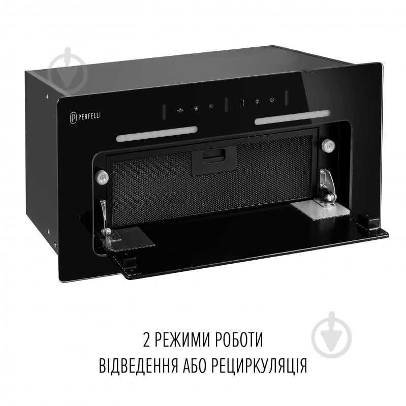Вытяжка Perfelli Nuova 6pwrb Nero - фото 10 Вытяжка Perfelli Nuova 6pwrb Nero - фото 10