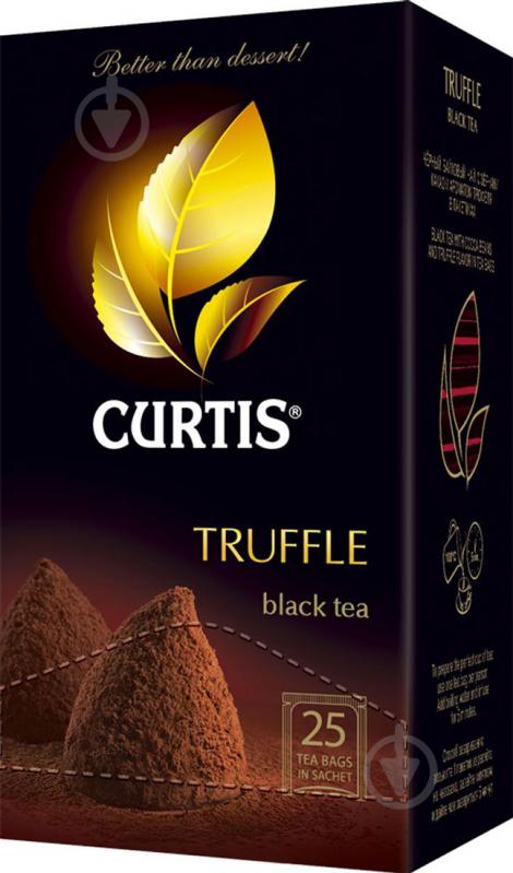 Чай черный Curtis Truffle Black Tea 25 шт. (4820018734416) - фото 1