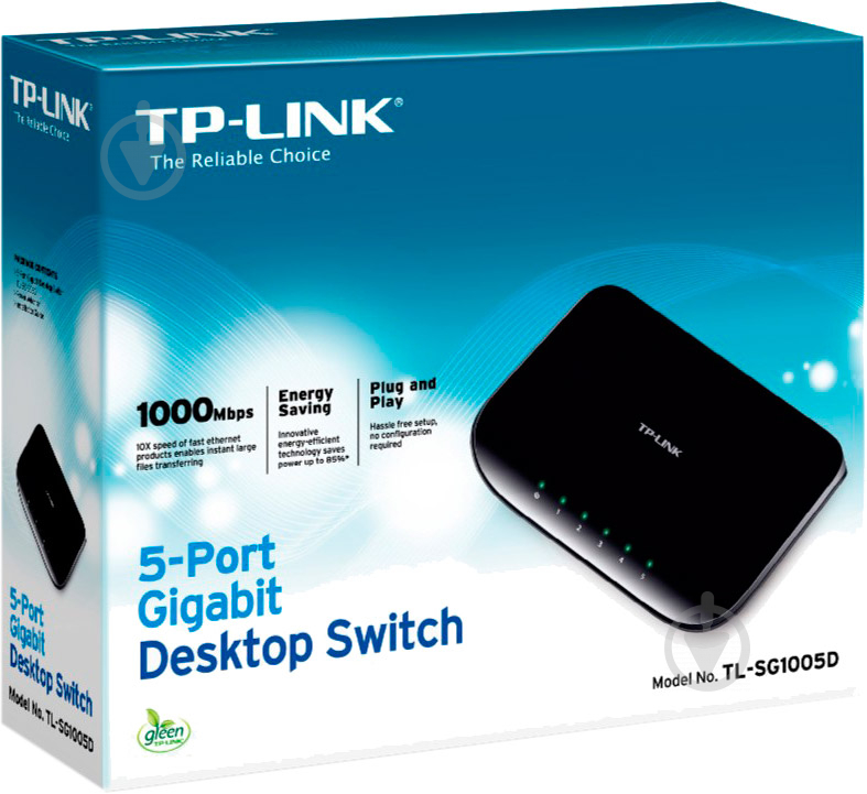 Коммутатор TP-Link TL-SG1005D - фото 5