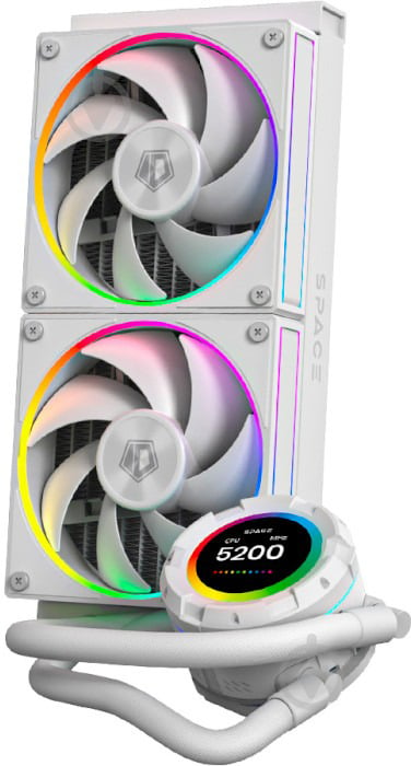 Система водного охлаждения ID-Cooling SL240 WHITE - фото 4