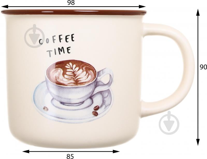 Чашка Fiora Retro Coffee 355 мл - фото 2