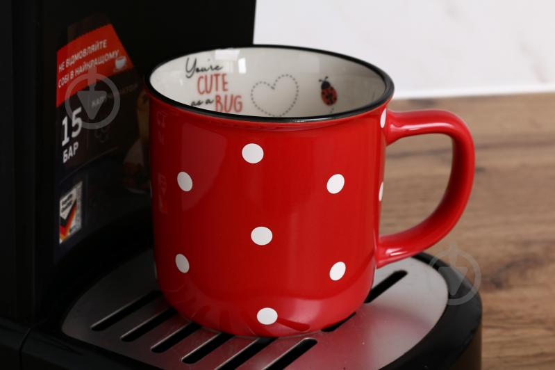 Чашка Fiora Ladybug Red 330 мл - фото 9 Чашка Fiora Ladybug Red 330 мл - фото 9