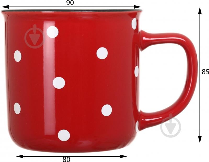 Чашка Fiora Ladybug Red 330 мл - фото 2 Чашка Fiora Ladybug Red 330 мл - фото 2