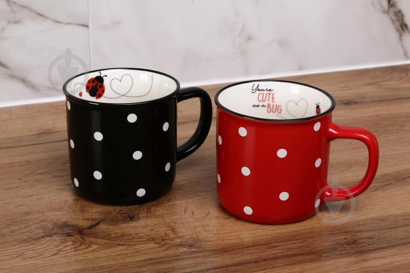 Чашка Fiora Ladybug Red 330 мл - фото 7 Чашка Fiora Ladybug Red 330 мл - фото 7