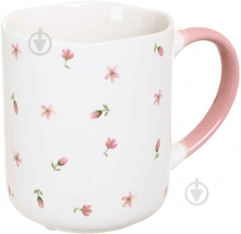 Чашка Fiora Floral Breeze Pink 385 мл - фото 1