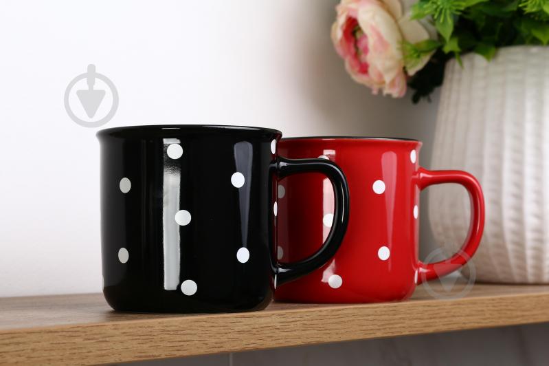 Чашка Fiora Ladybug Black 330 мл - фото 6 Чашка Fiora Ladybug Black 330 мл - фото 6