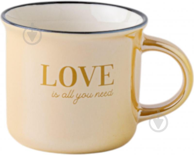 Чашка Fiora Pearl Yellow 180 мл - фото 1