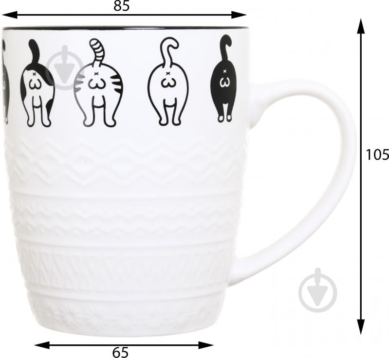 Чашка Fiora Cat's Tail 380 мл - фото 2 Чашка Fiora Cat's Tail 380 мл - фото 2