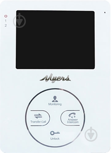 Видеодомофон Partizan M-44SD White - фото 1