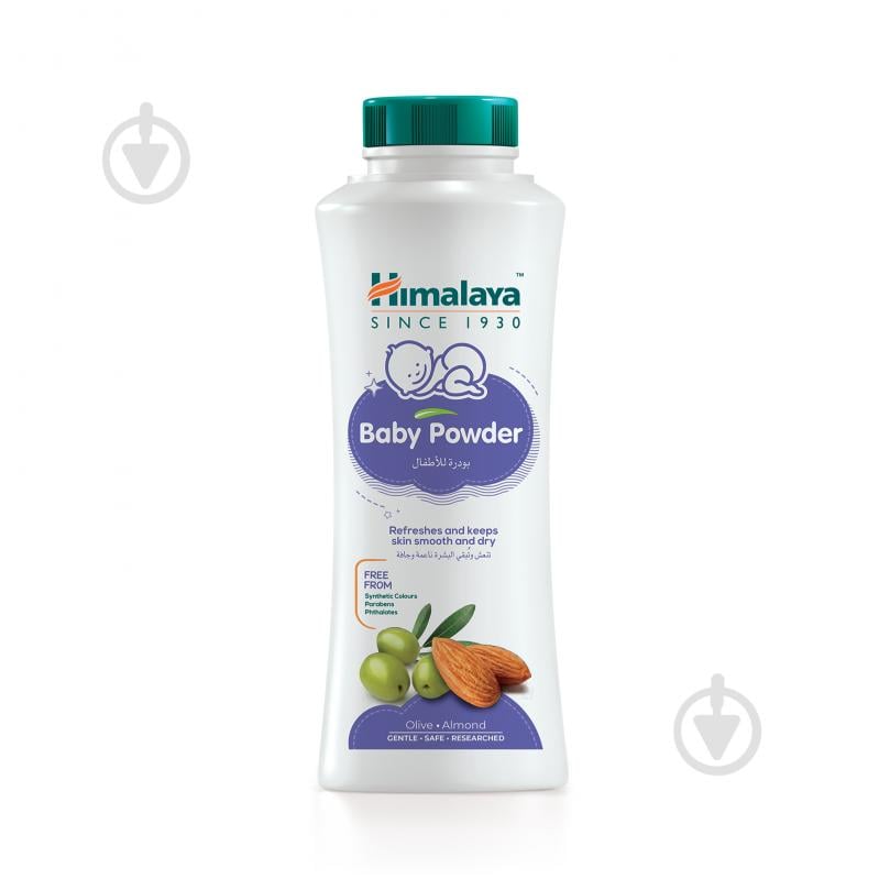 Присипка Himalaya Herbals з олією мигдалю та оливи 100 г - фото 1