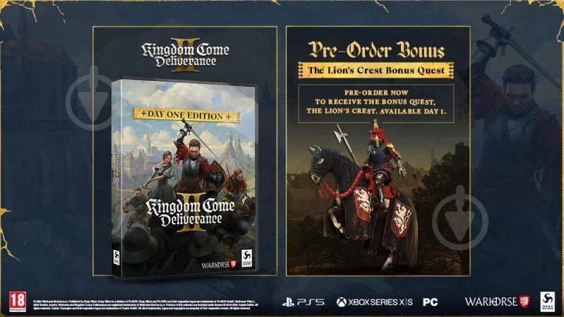 Игра Sony PS5 Kingdom Come: Deliverance 2 Day One Edition, BD диск (1143932) - фото 5